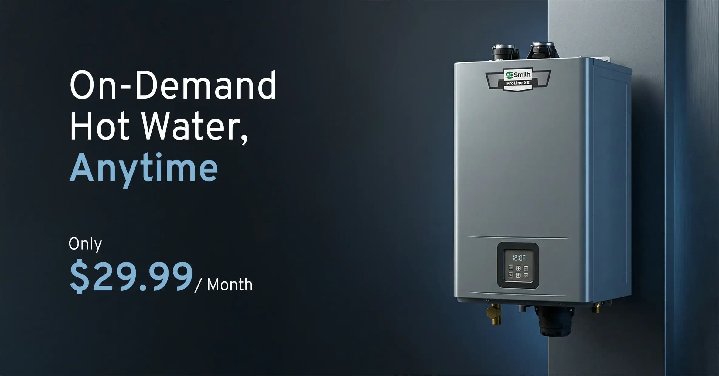 Meet the Dream Tankless Water Heater