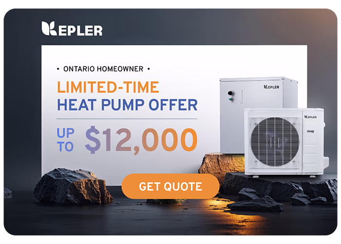 Kepler promotion heat pump